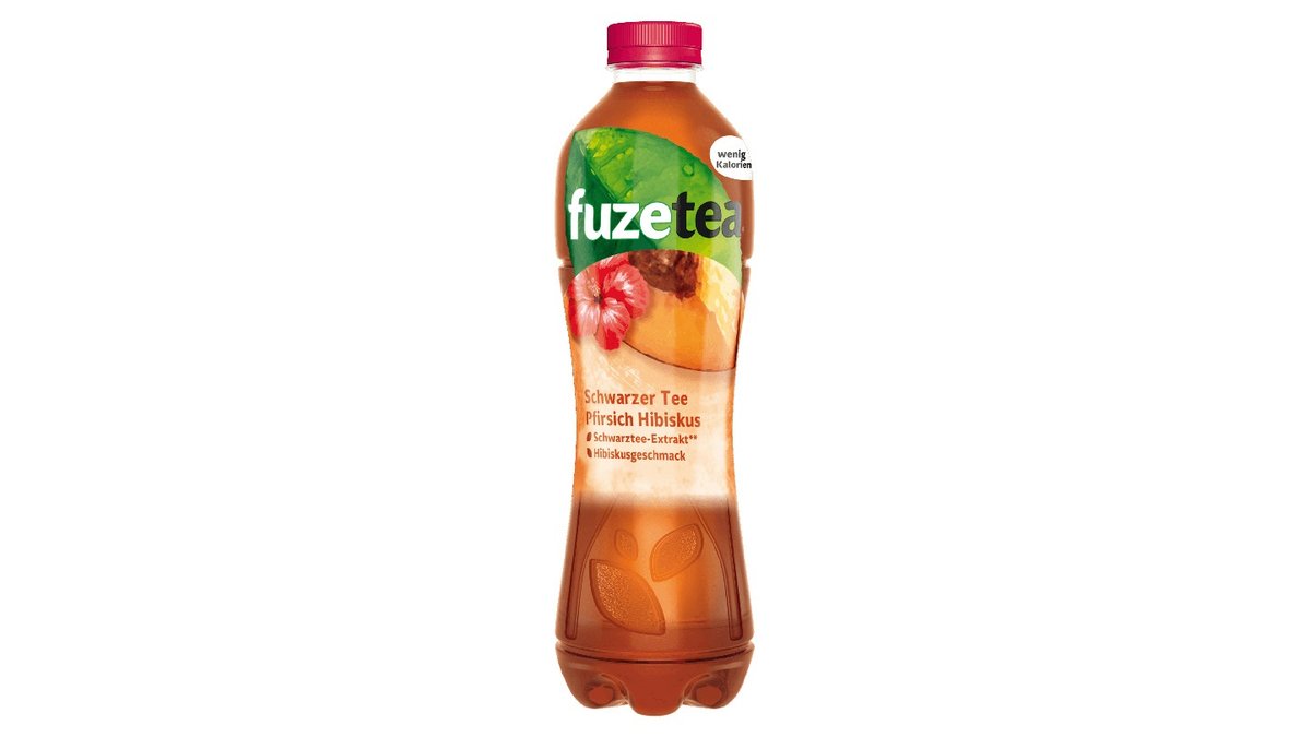 Fuze Tea Schwarzer Tee Pfirsich-Hibiskus 1,5 l