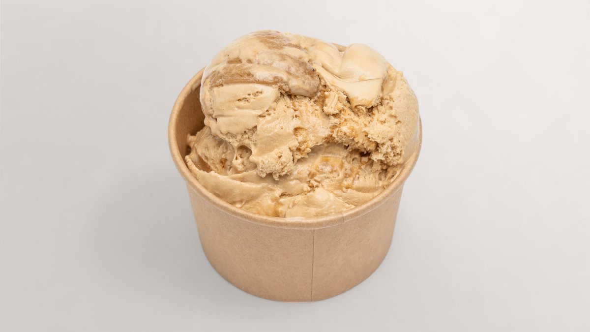Milch-Karamell Eis