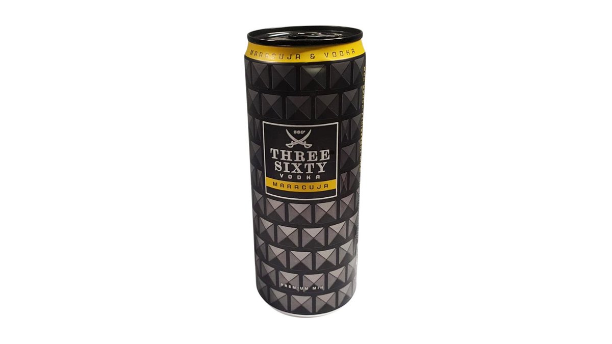 Three Sixty Vodka Maracuja 10% 0,33 l
