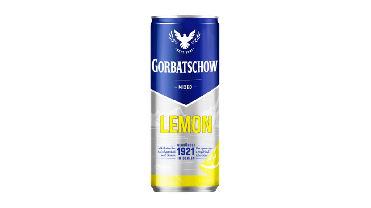 Vodka Lemon Gorbatschow 0,33 l