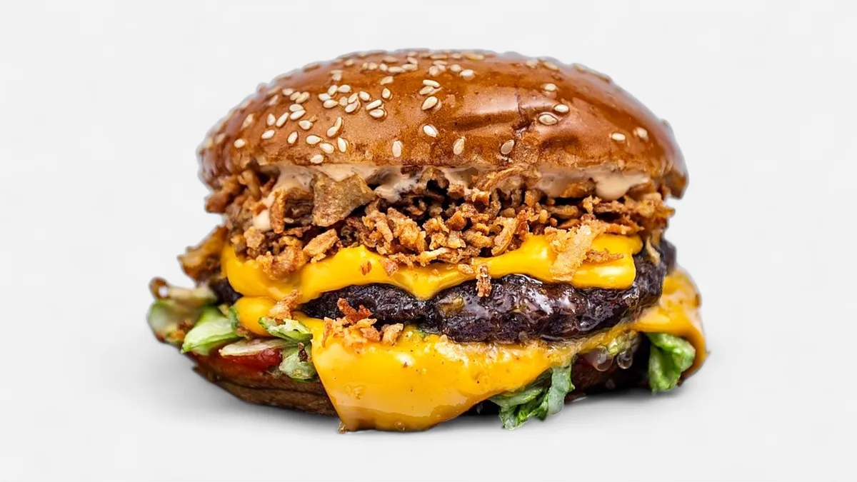Crispy Cheese burger