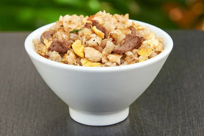 HIBACHI STEAK  RICE (Serves 2)