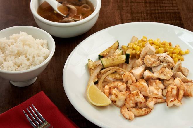 KIDS HIBACHI CHICKEN and SHRIMP