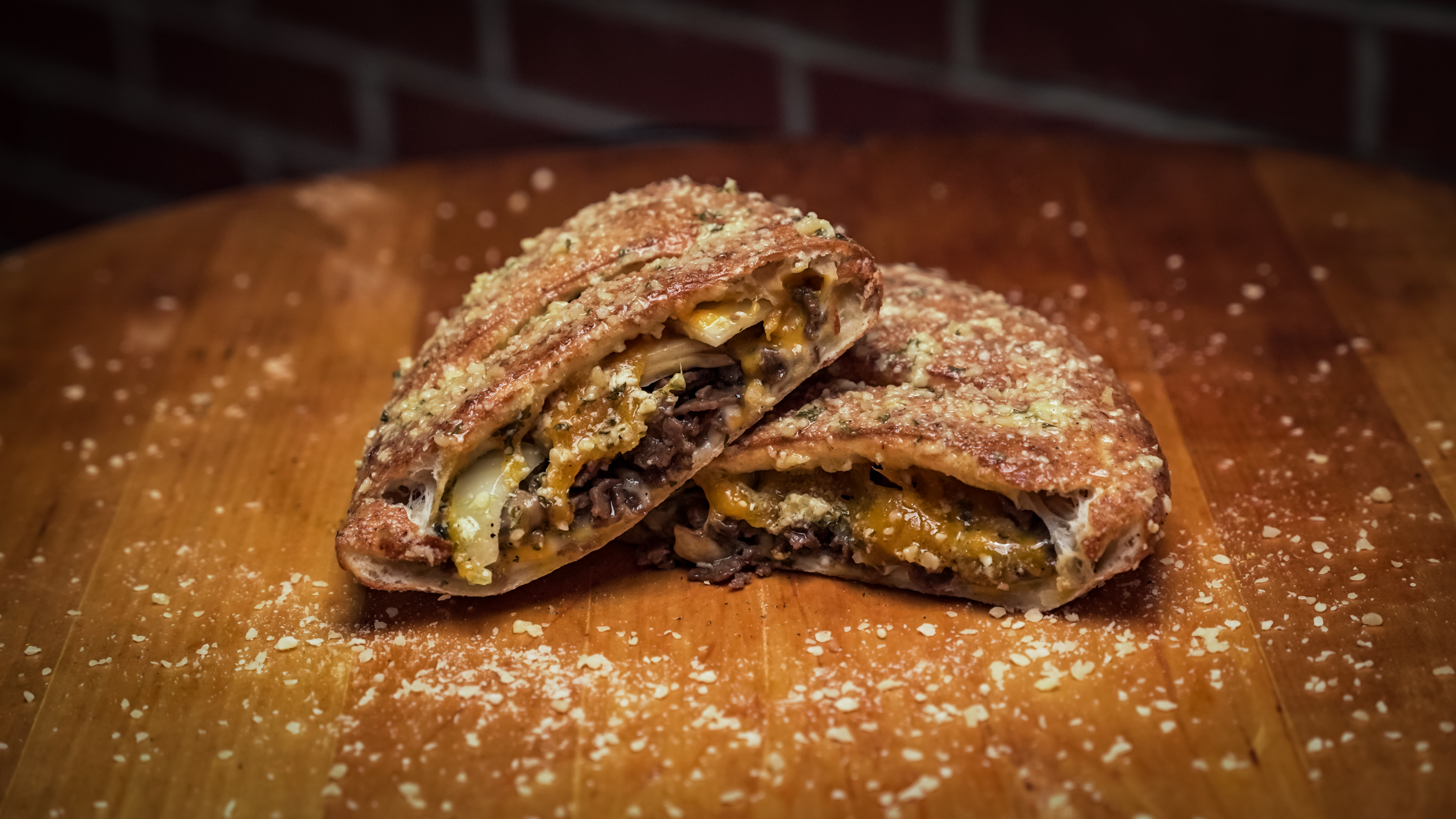 Steak and Cheese Calzone