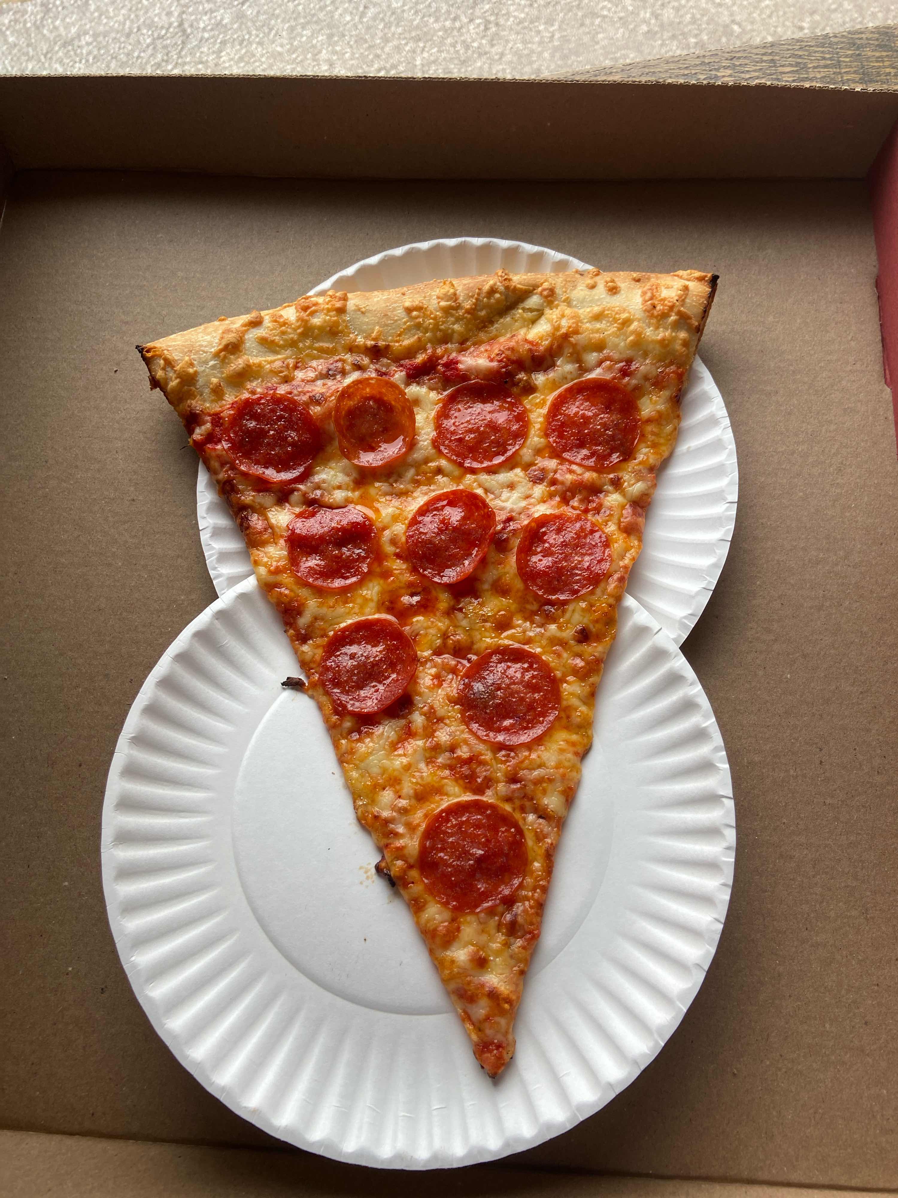 Slice of Pepperoni Pizza
