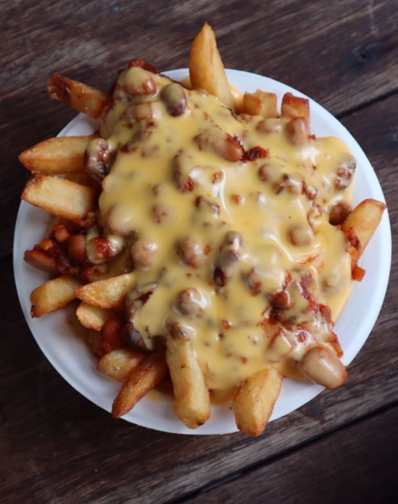 Vegetarian Chilli Fries