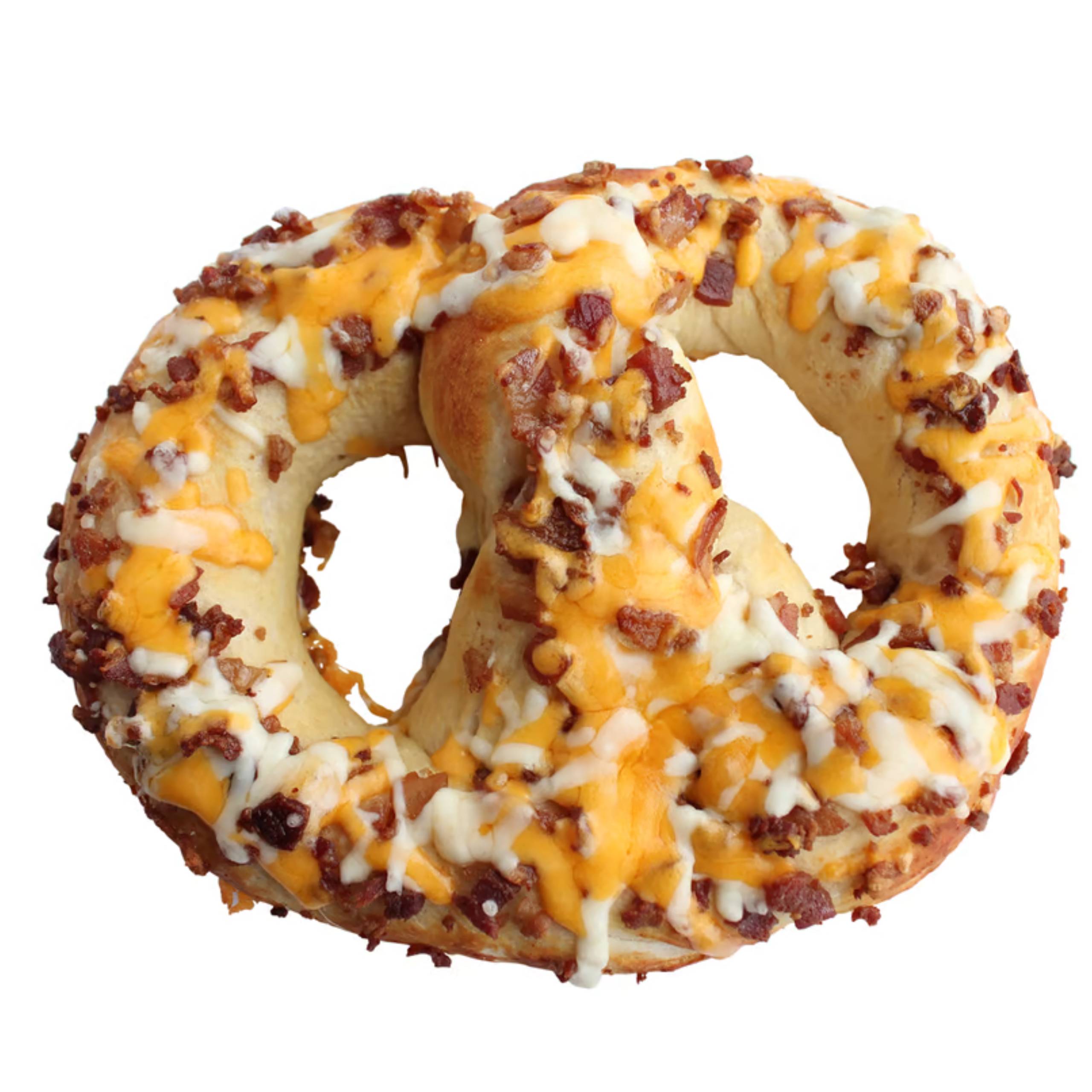 Bacon and Cheese Pretzel