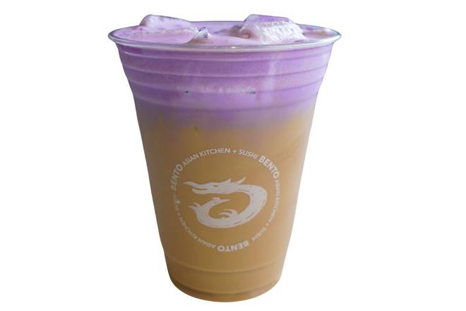 Vietnamese Iced Coffee + Ube Foam
