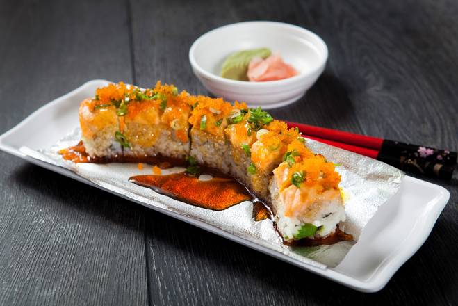 Baked Salmon Roll