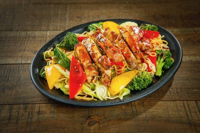 Chicken Yakisoba