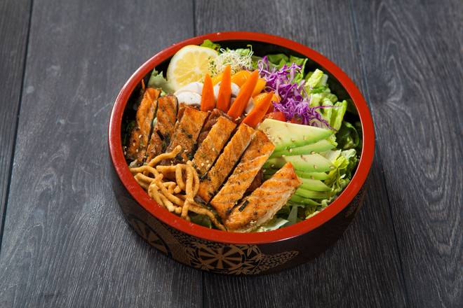 Salmon Skin Salad
