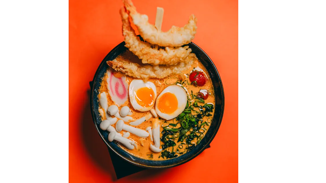 Krewetkowy Ramen