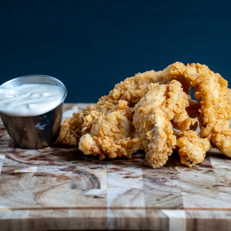 8 Spicy chicken fingers