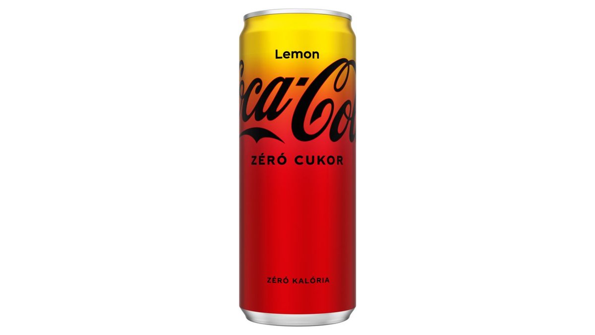 Coca-Cola Zero citrom ízesítéssel 330 ml