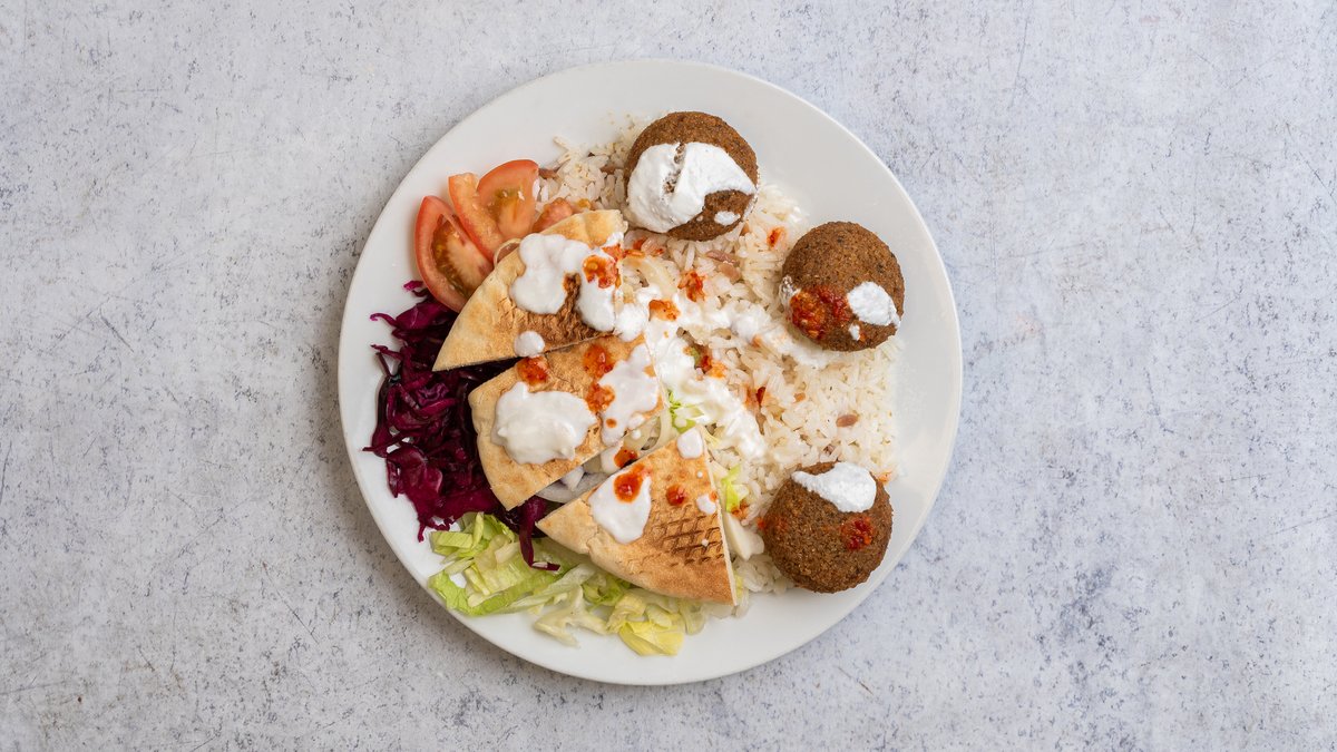 Kis falafel tál