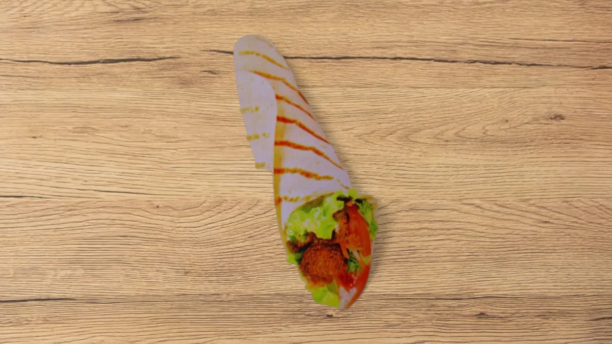 Falafel Dürüm vagy Pita