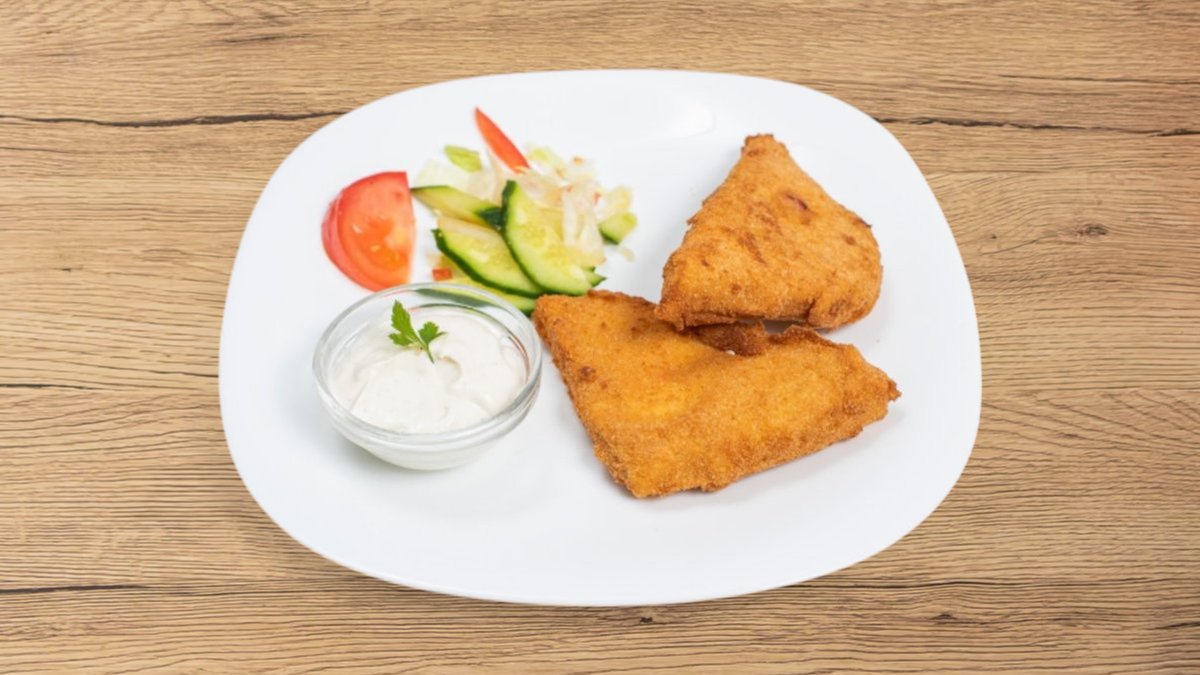 Rántott sajt (2db)