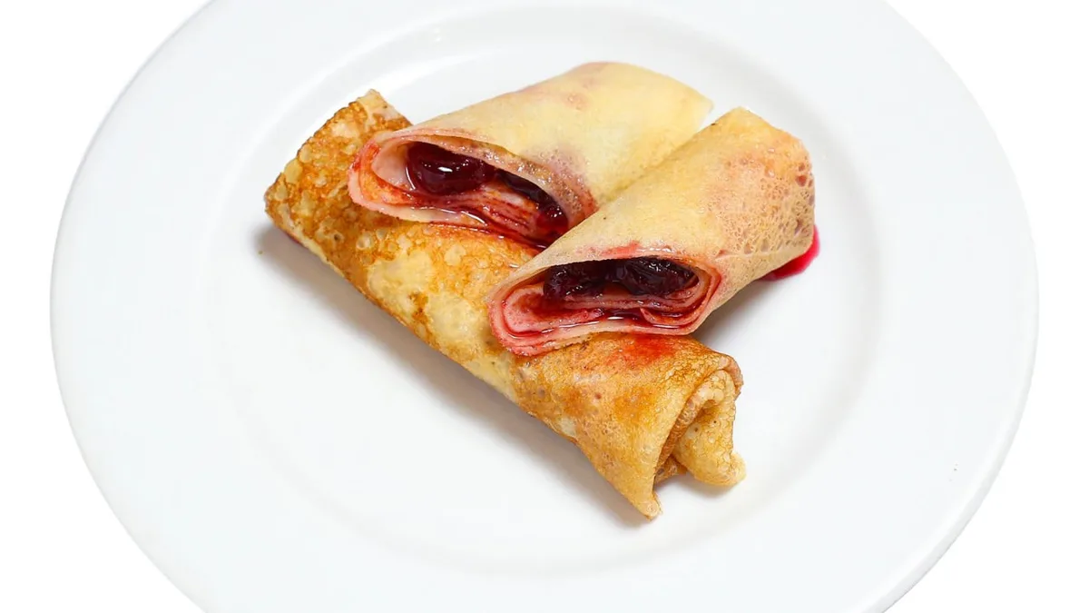 Crepes With Cherry 2pcs