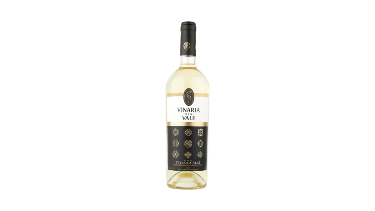 Feteasca Alba Dry White Wine 750ml