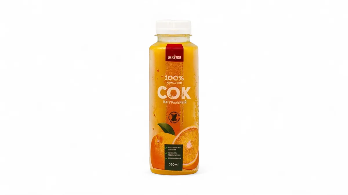 Fresh Orange Juice Berezka 330ml