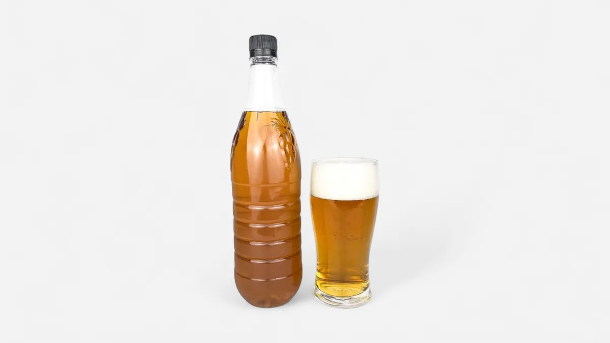 Light Czech Draft Beer 1L