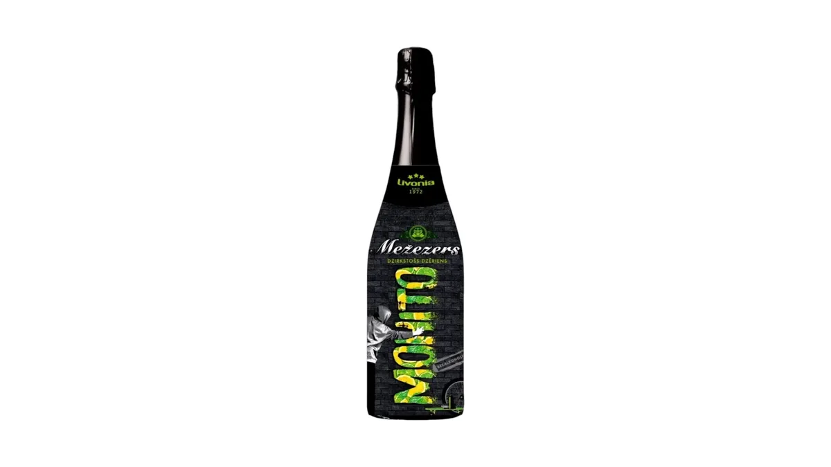 Non-Alcoholic Carbonated Beverage Mojito "Mežezers Mohito" 750ml