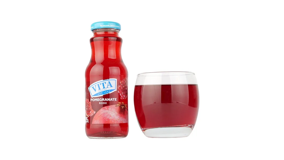 Pomegranate Nectar With Sugar Vita 250ml