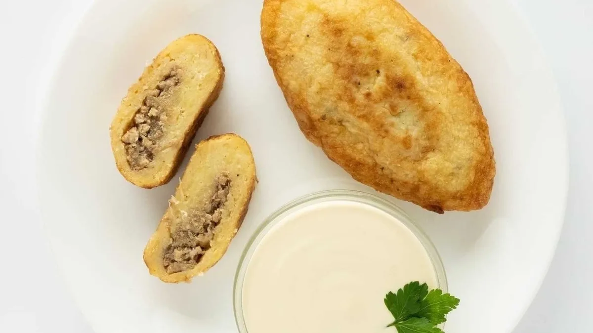 Potato Cakes With Meat 2pcs