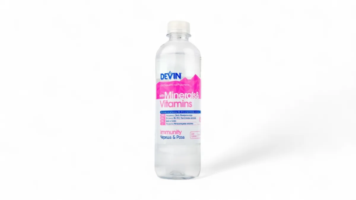 Water Devin Cherry And Rose 425ml