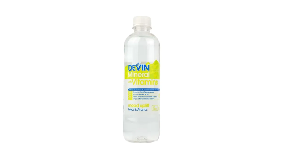 Water Devin Vitaminized Coconut-Pineapple 425ml