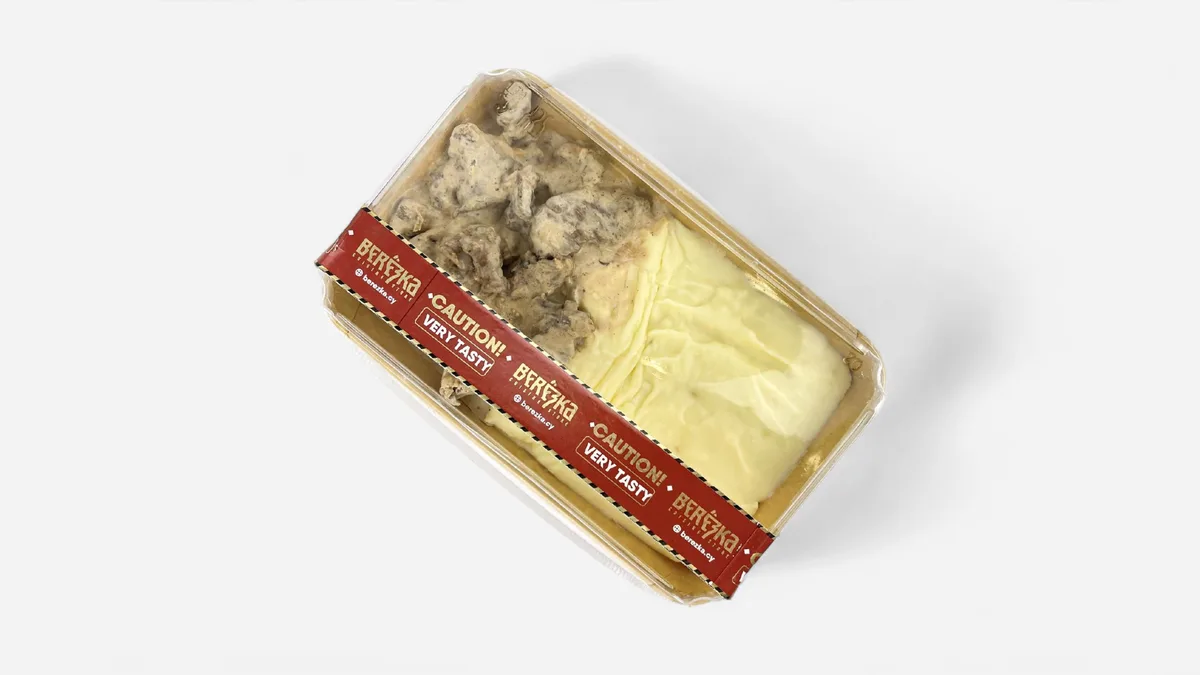 Beef Stroganoff With Mashed Potato 400g