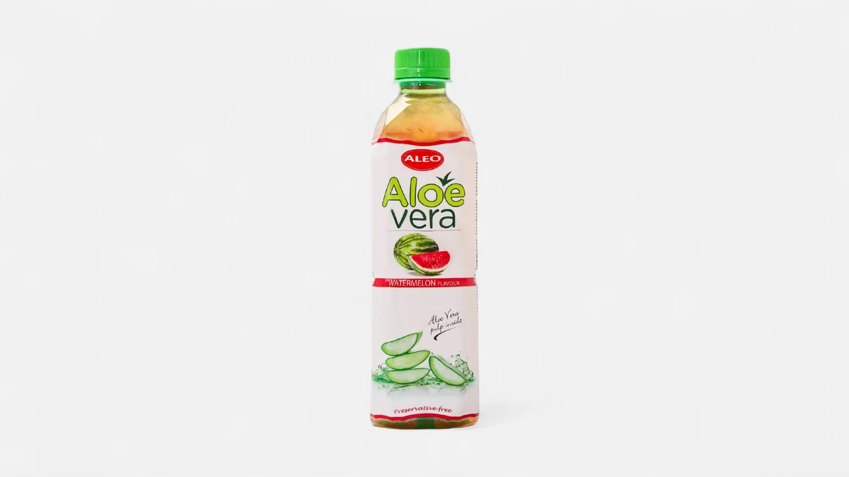 Beverage With Watermelon Flavor Aloe Vera 500ml