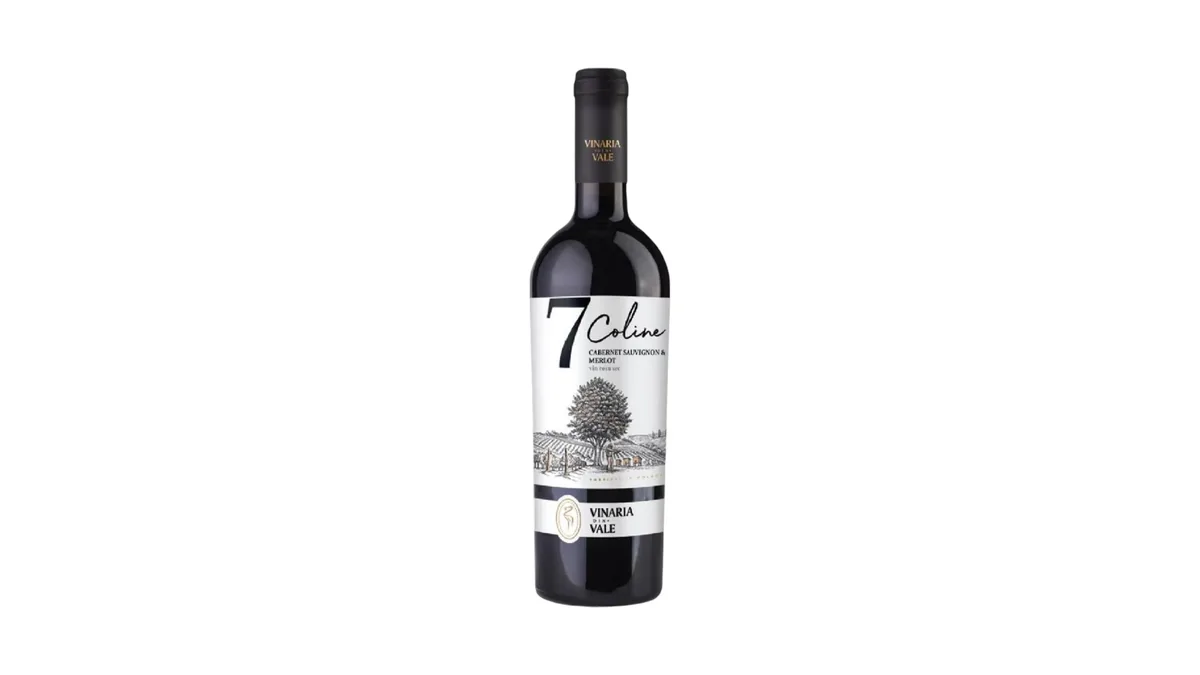 Cabernet Sauvignon and Merlot – Red Dry Wine 750ml