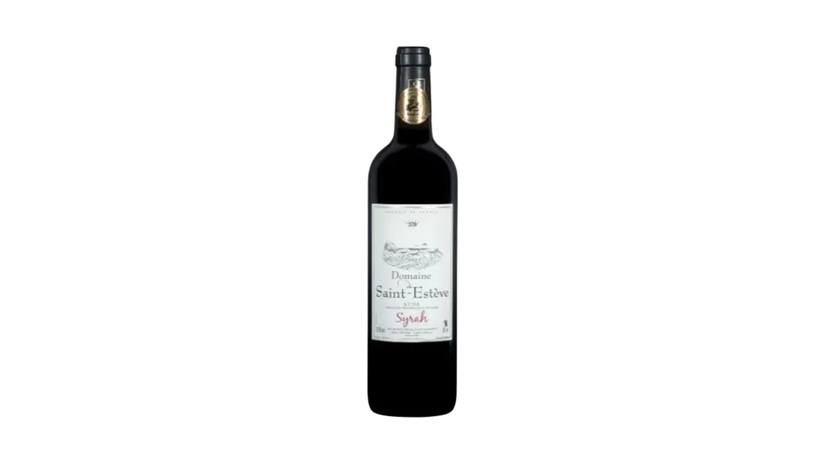 Dry Red Wine Domaine Saint-Esteve Syrah 750ml
