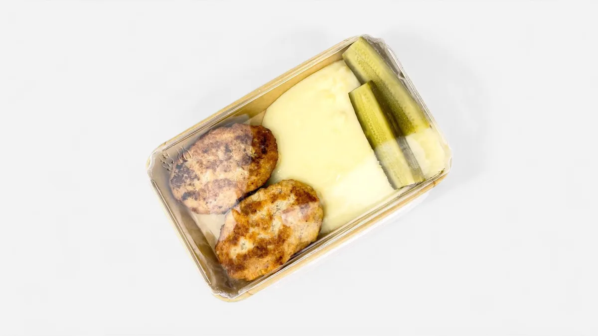 Homemade Cutlets With Mashed Potato 390g