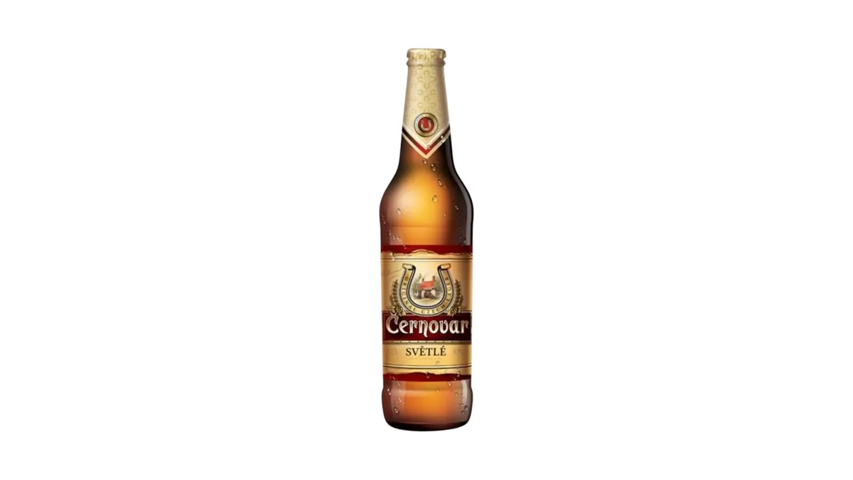 Light Filtered Pasteurized Beer "Chernovar" 500ml