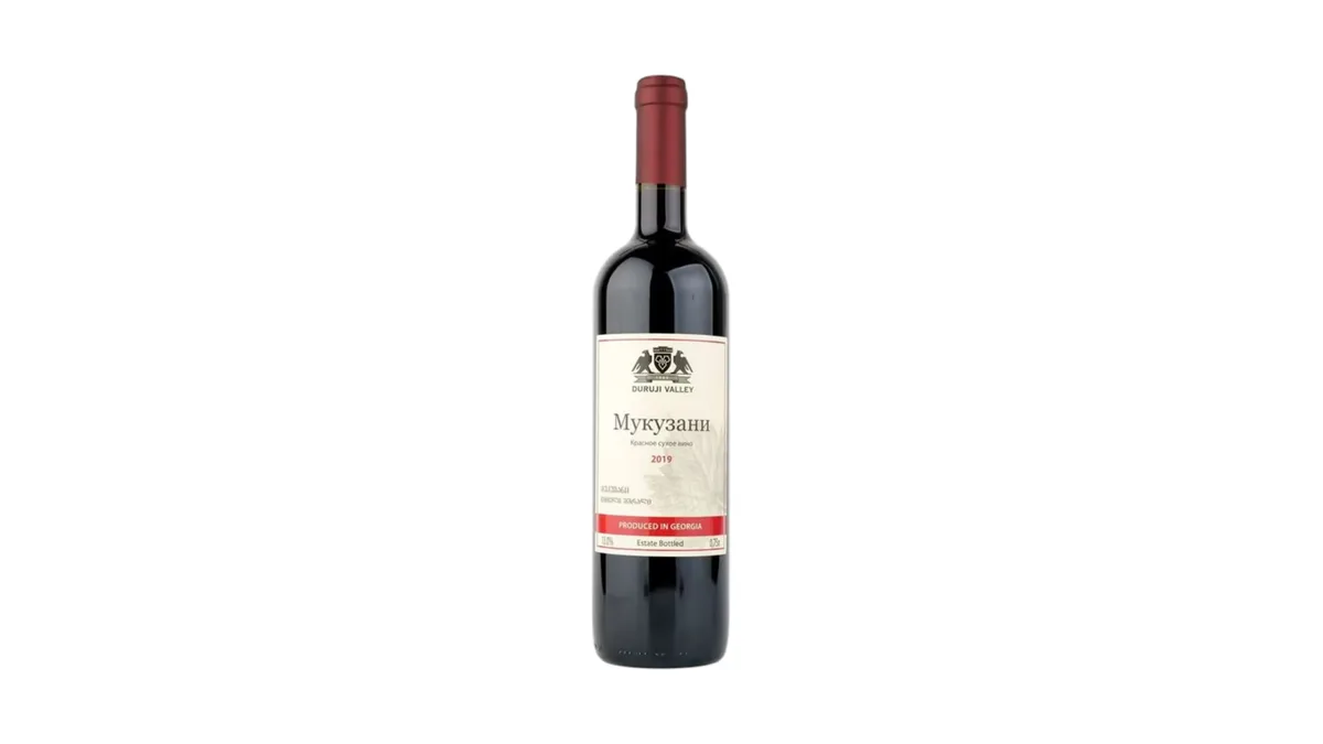 Mukuzani Kindzmarauli Dry Red Wine 750ml