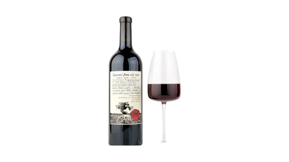 Saperavi From Old Vine Kindzmarauli Dry Red Wine 750ml
