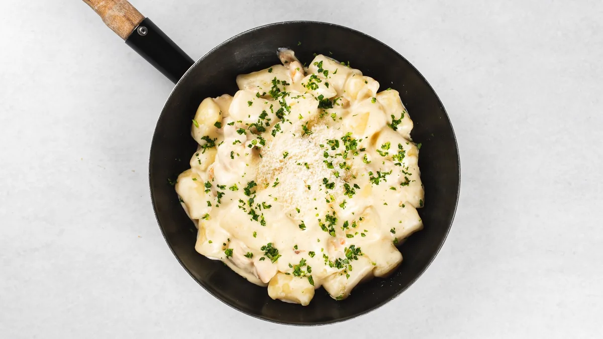 Gnocchi con Nduja e Gorgonzola