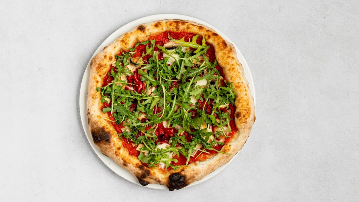 Pizza Vegetariana 33 cm.