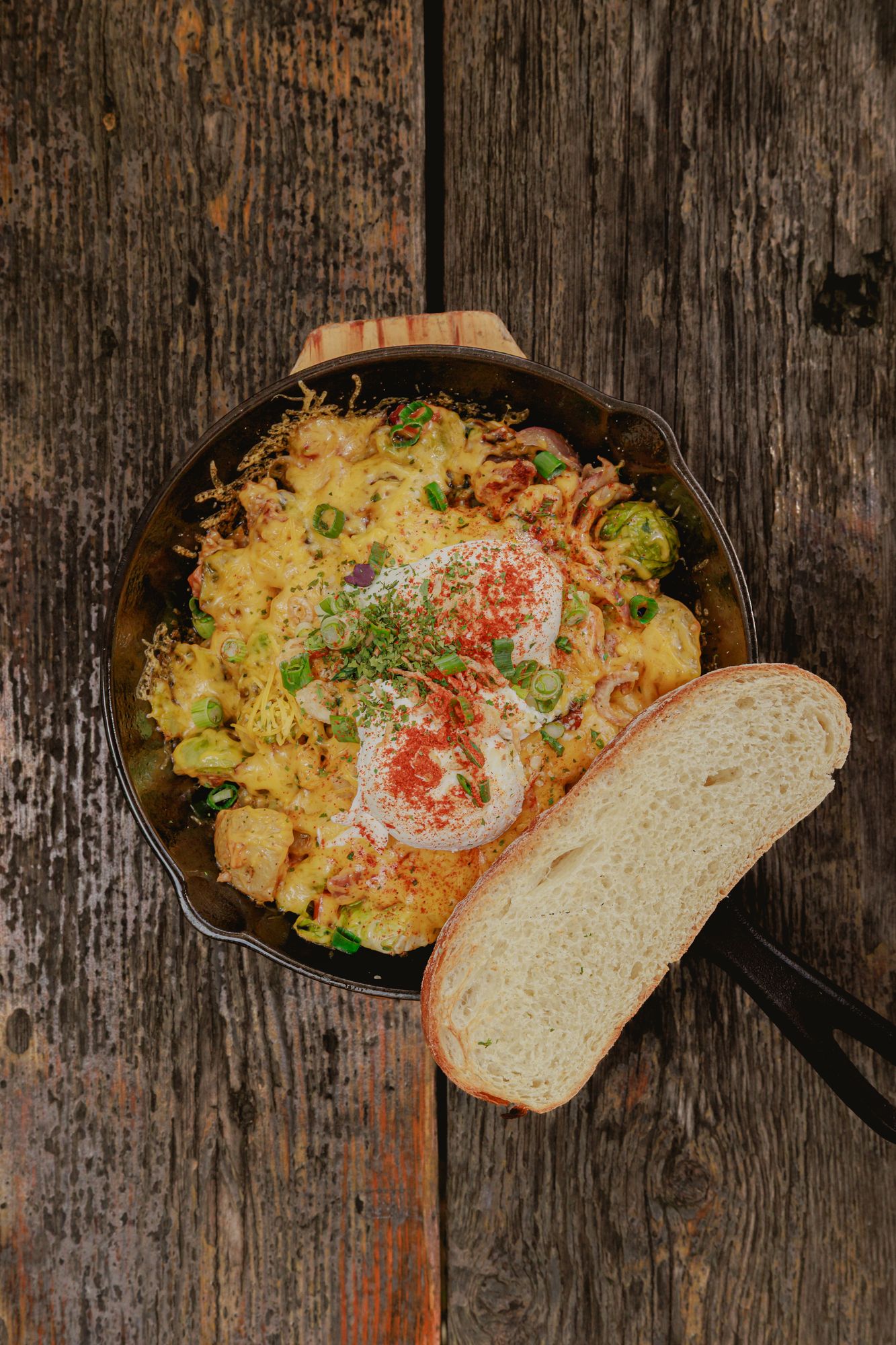Brussel Hash with Toast