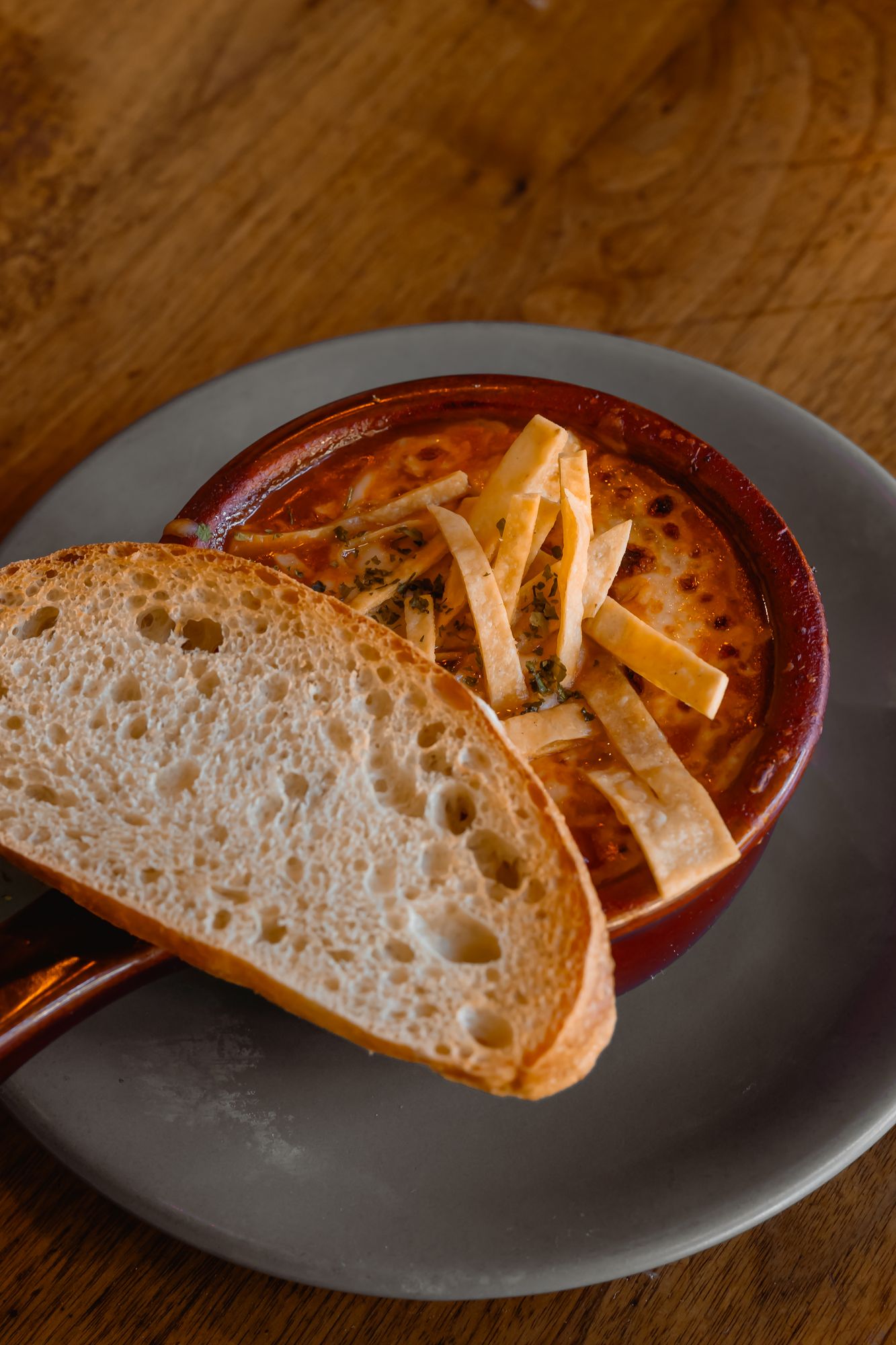 BSC Onion Soup with Toast