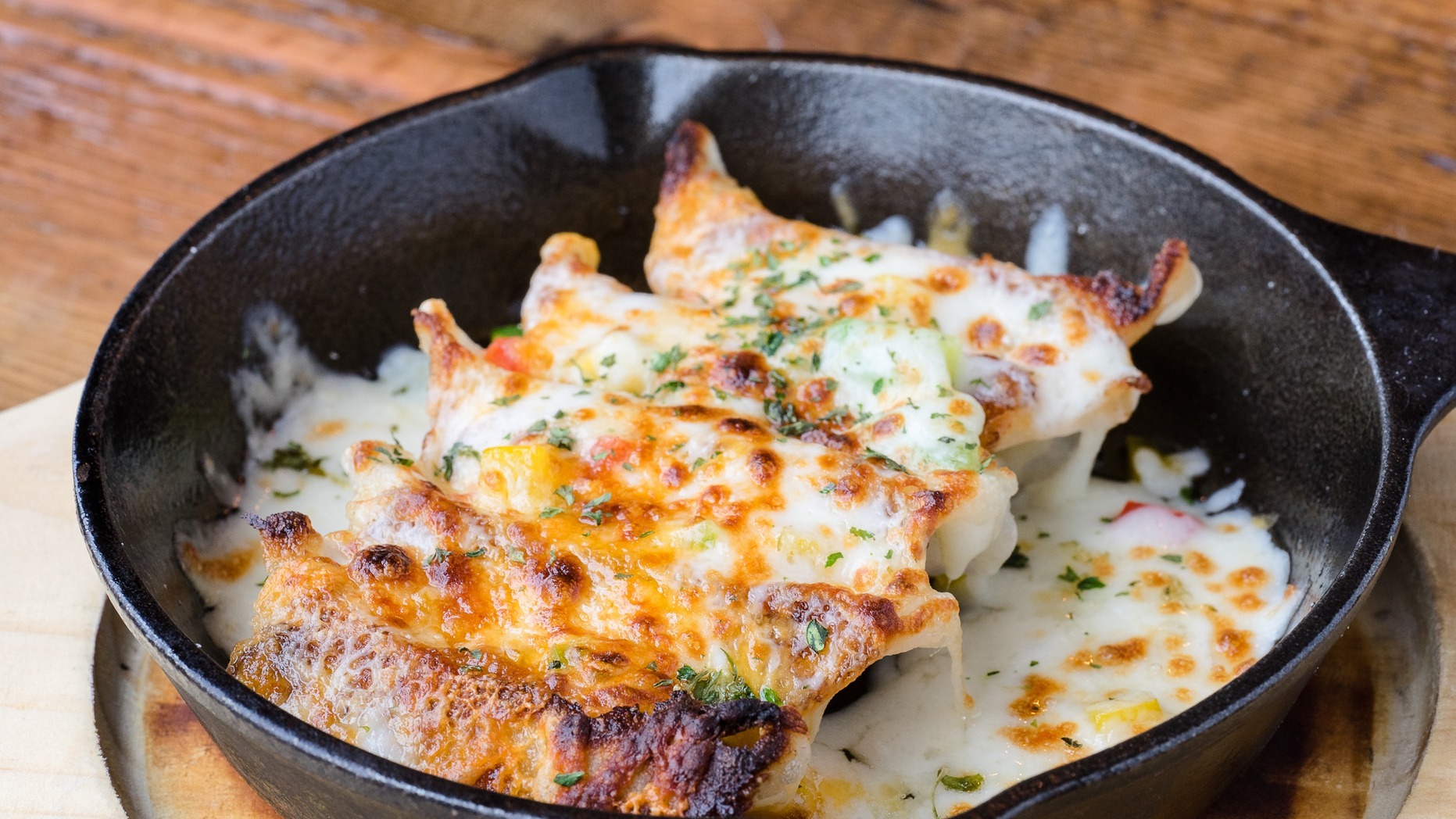Cheesy Gyoza
