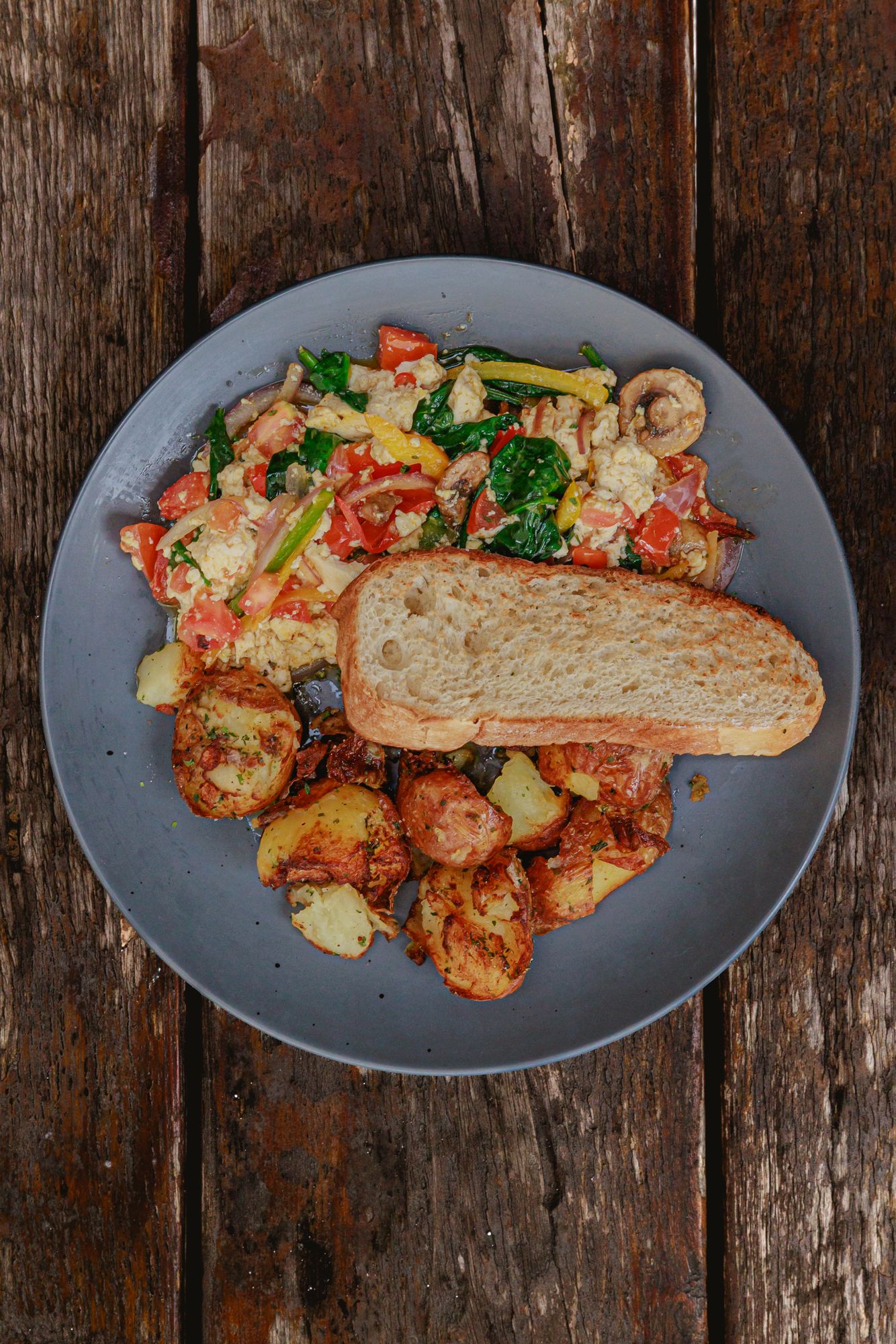 Garden Tofu Scramble