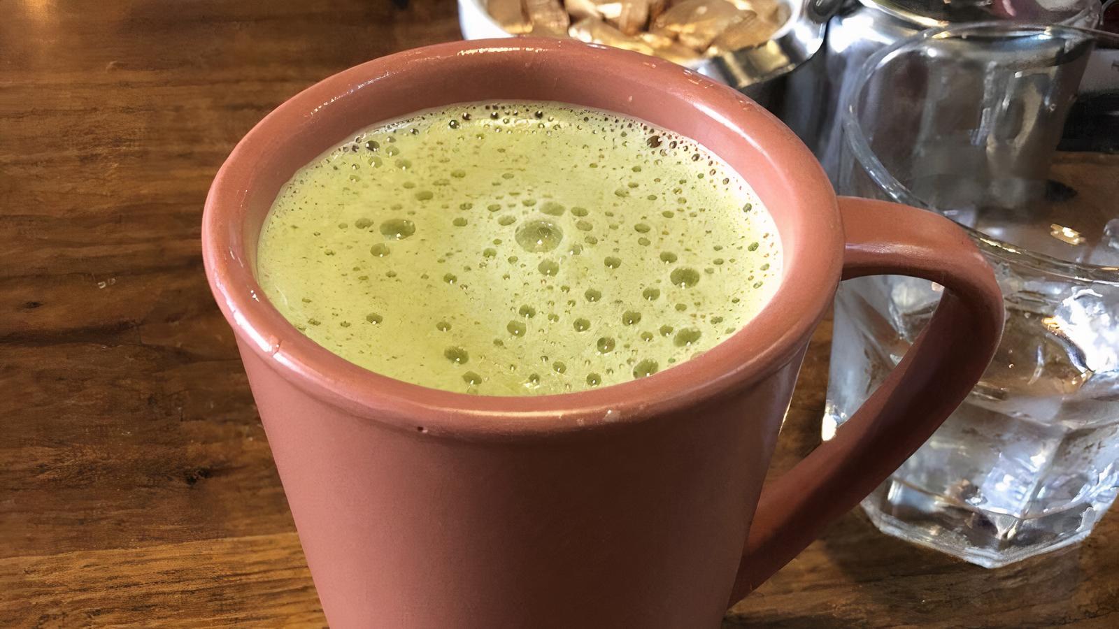 Green tea latte