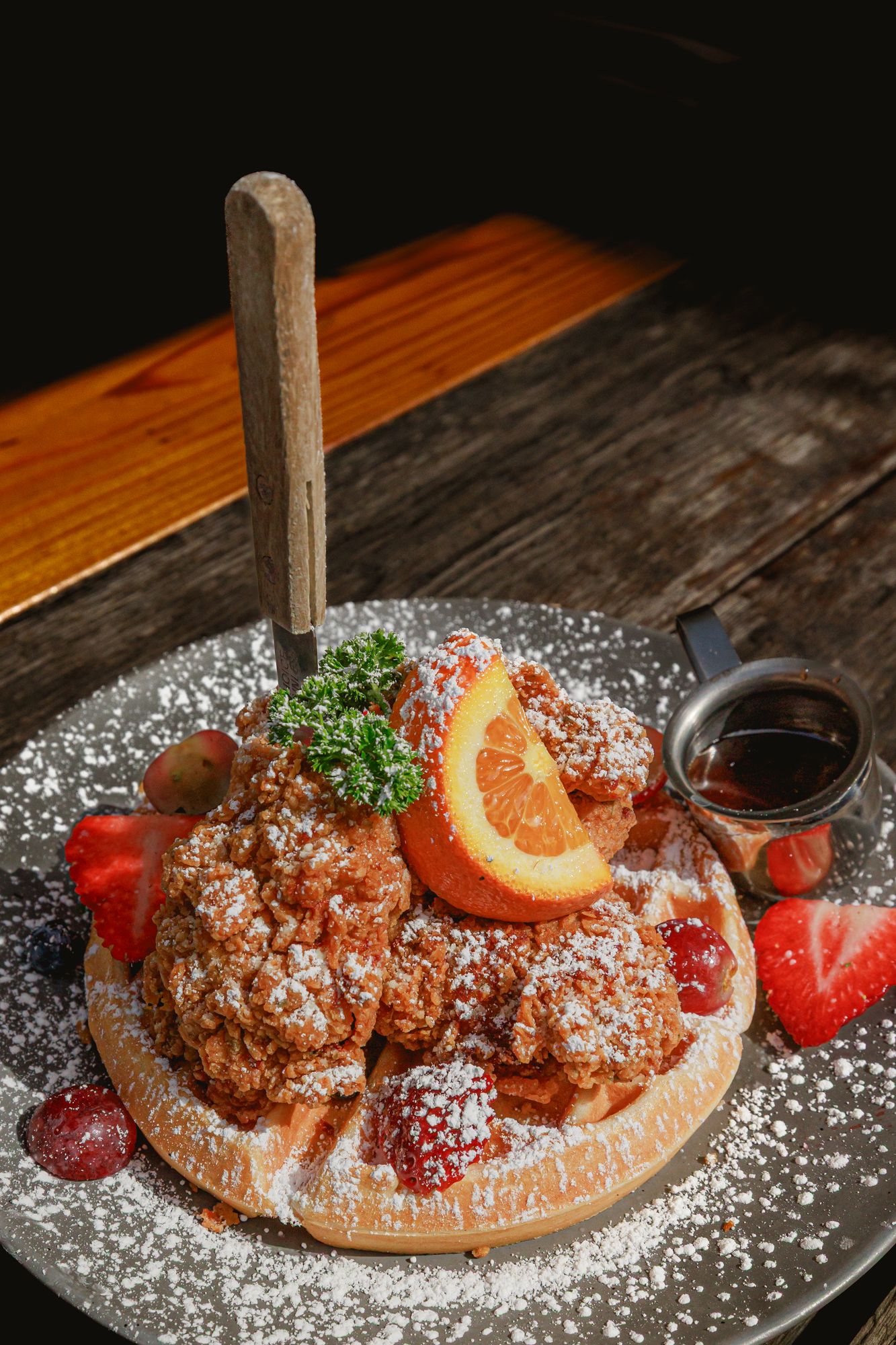Waffle and Korean.F.C.