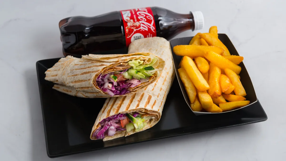 TELECI KEBAB (TORTILJA) OBROK