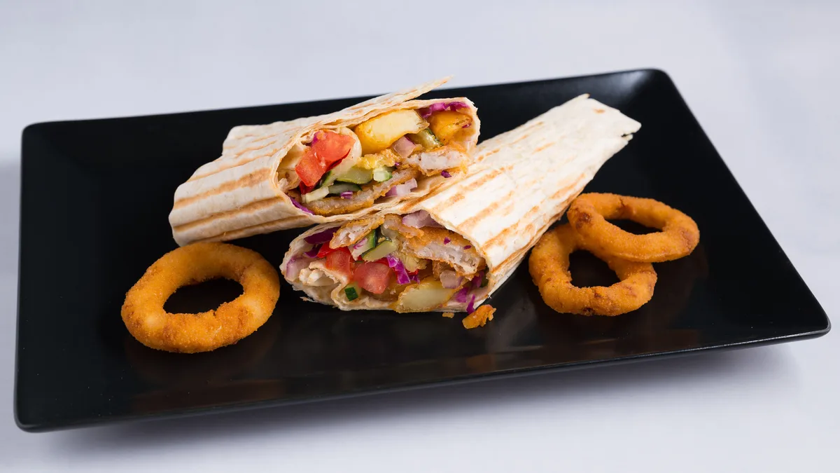 Vege Kebab u TORTILJI (posno)