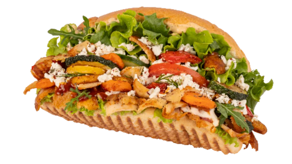 Berlin Gemuse kebap w bułce