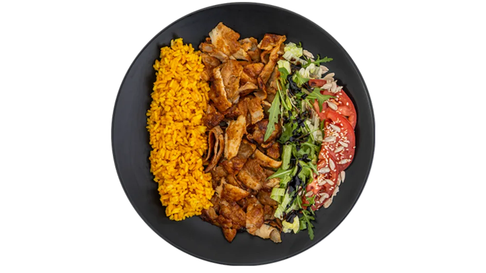 Kebap Fit na talerzu
